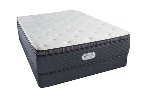 King Simmons Beautyrest Platinum Phillipsburg III Plush Pillow Top Mattress